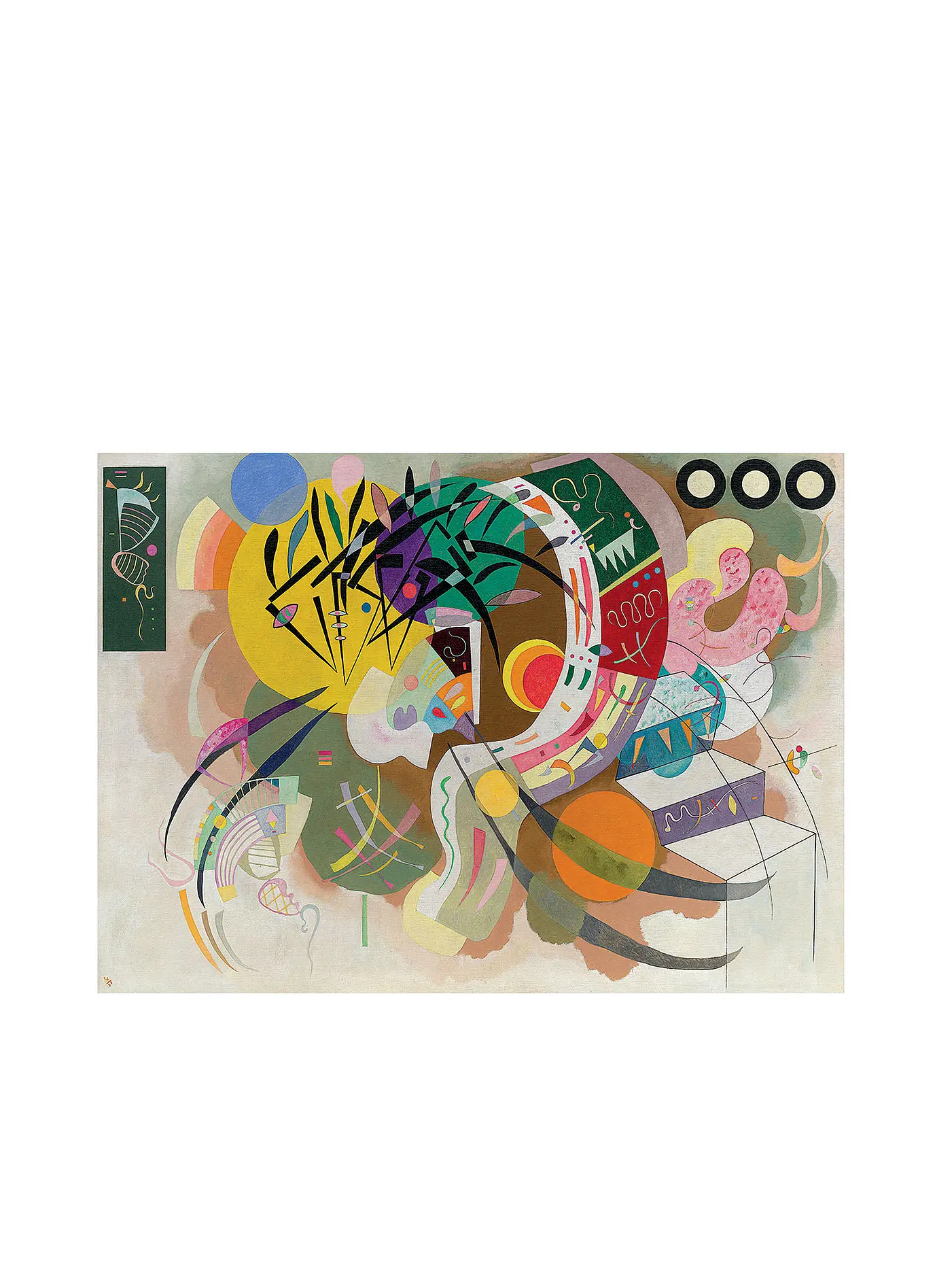 EUROGRAPHICS | Puzzle - The Dominant Curve (1000 Teile) | 